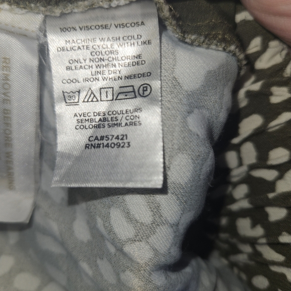 Loft Womans Wide Leg Pants Size M - Picture 6 of 6